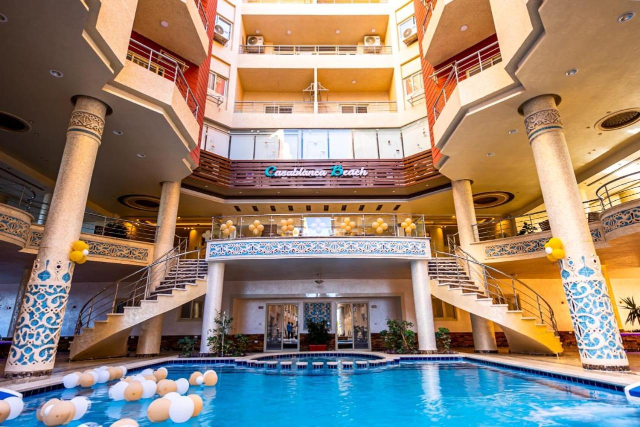 Casablanca Beach Aparthotel Hurghada Esterno foto