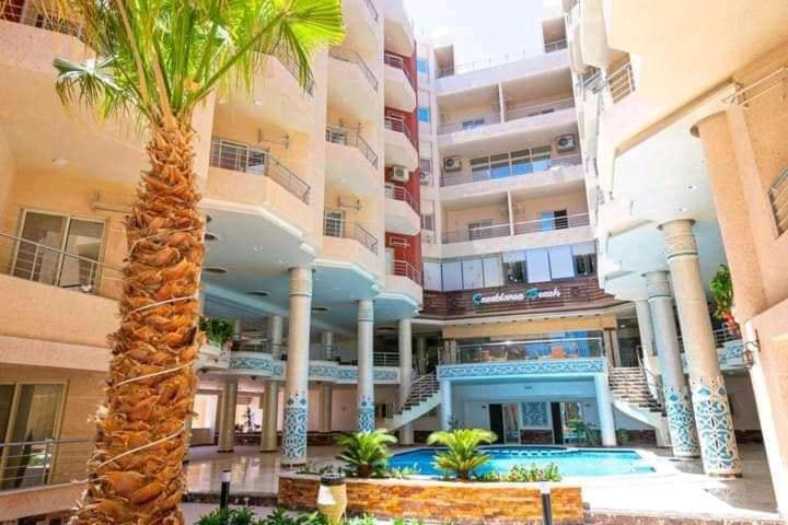 Casablanca Beach Aparthotel Hurghada Esterno foto