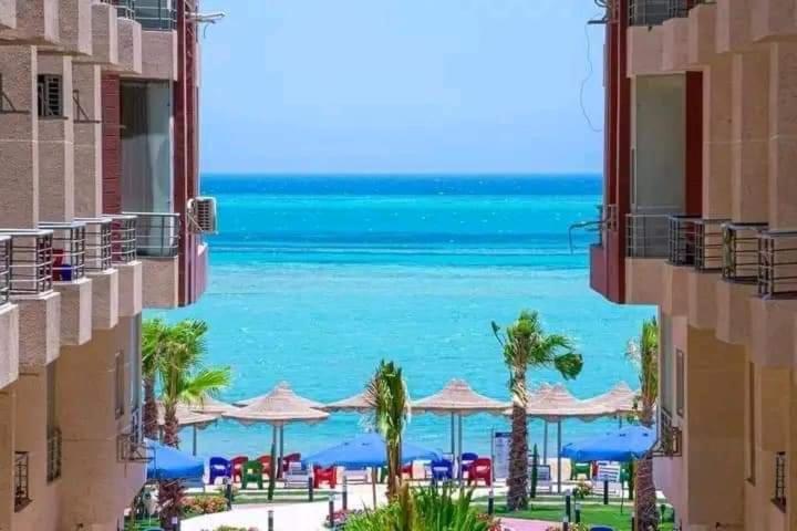 Casablanca Beach Aparthotel Hurghada Esterno foto
